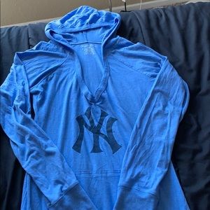 Blue little jacket hoodie